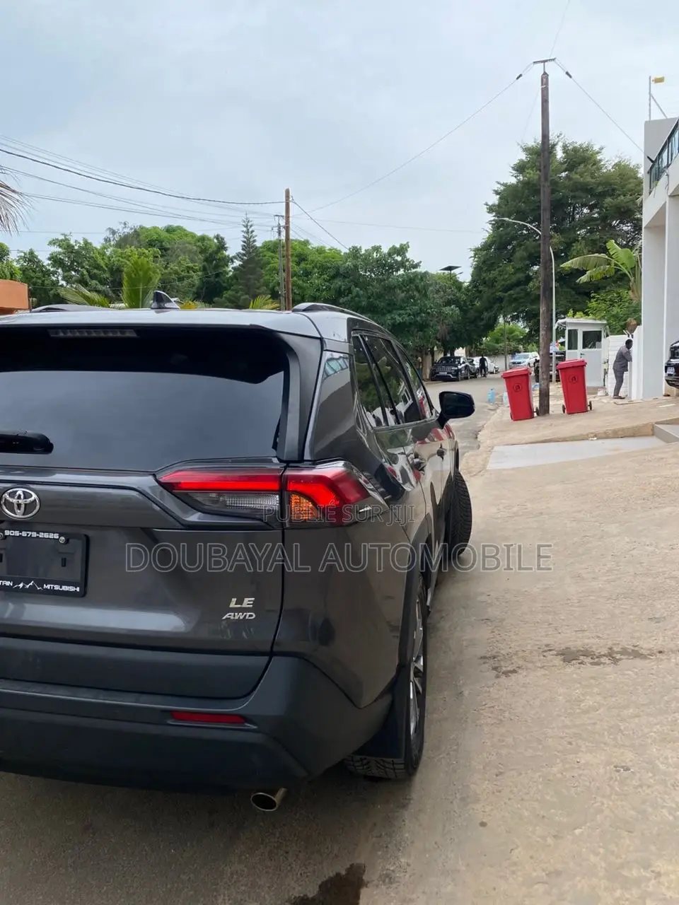 Toyota RAV4 LE AWD 2019 Blanc