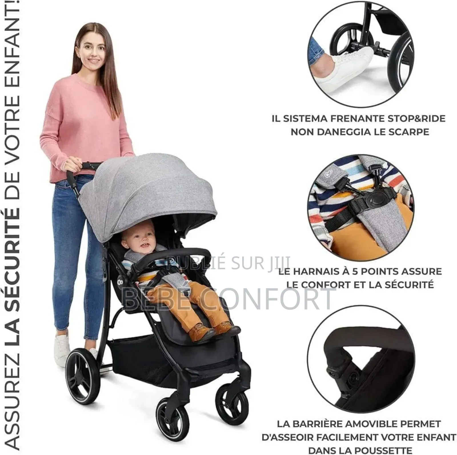 Poussette Bébé Multifonction