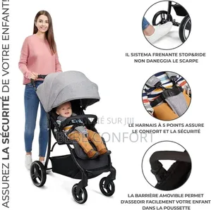 Photo - Poussette Bébé Multifonction
