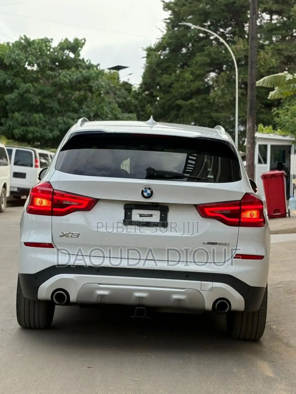 BMW X3 xDrive30i AWD 2019 Blanc