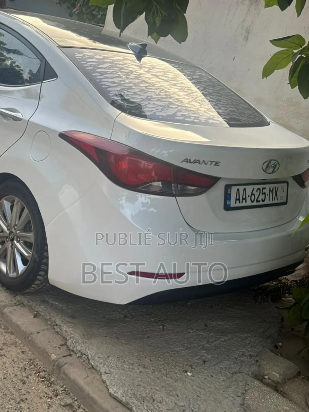 Hyundai Avante 2016 Blanc