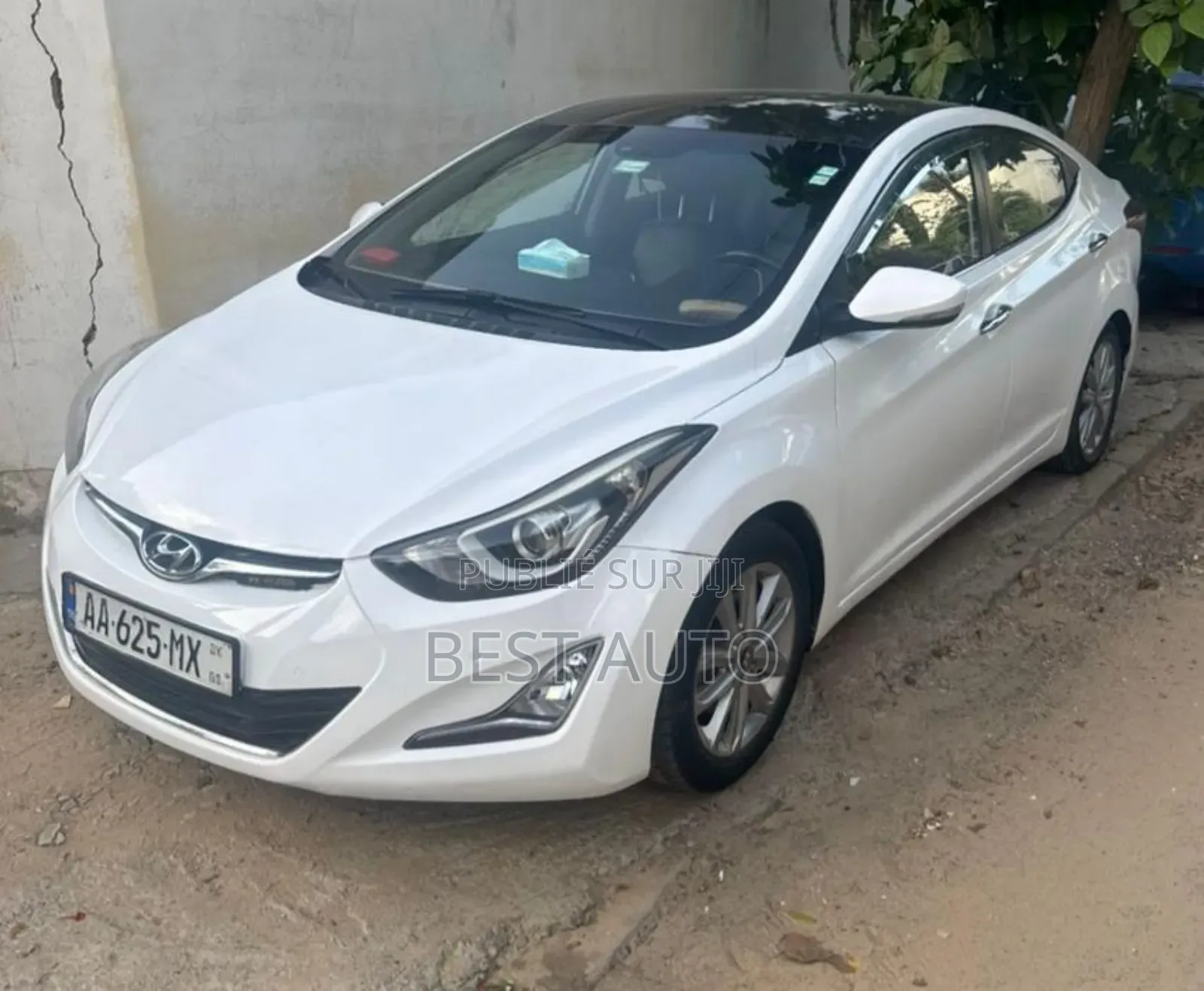 Hyundai Avante 2016 Blanc