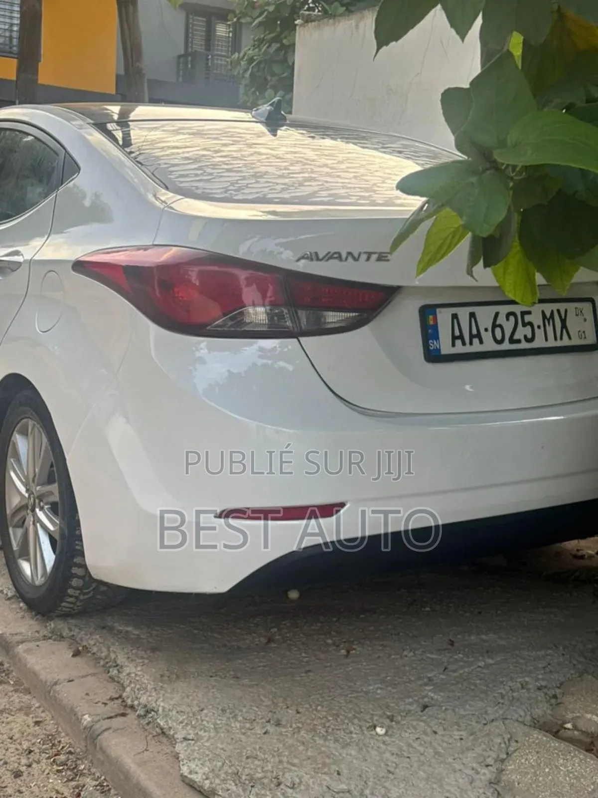 Hyundai Avante 2016 Blanc