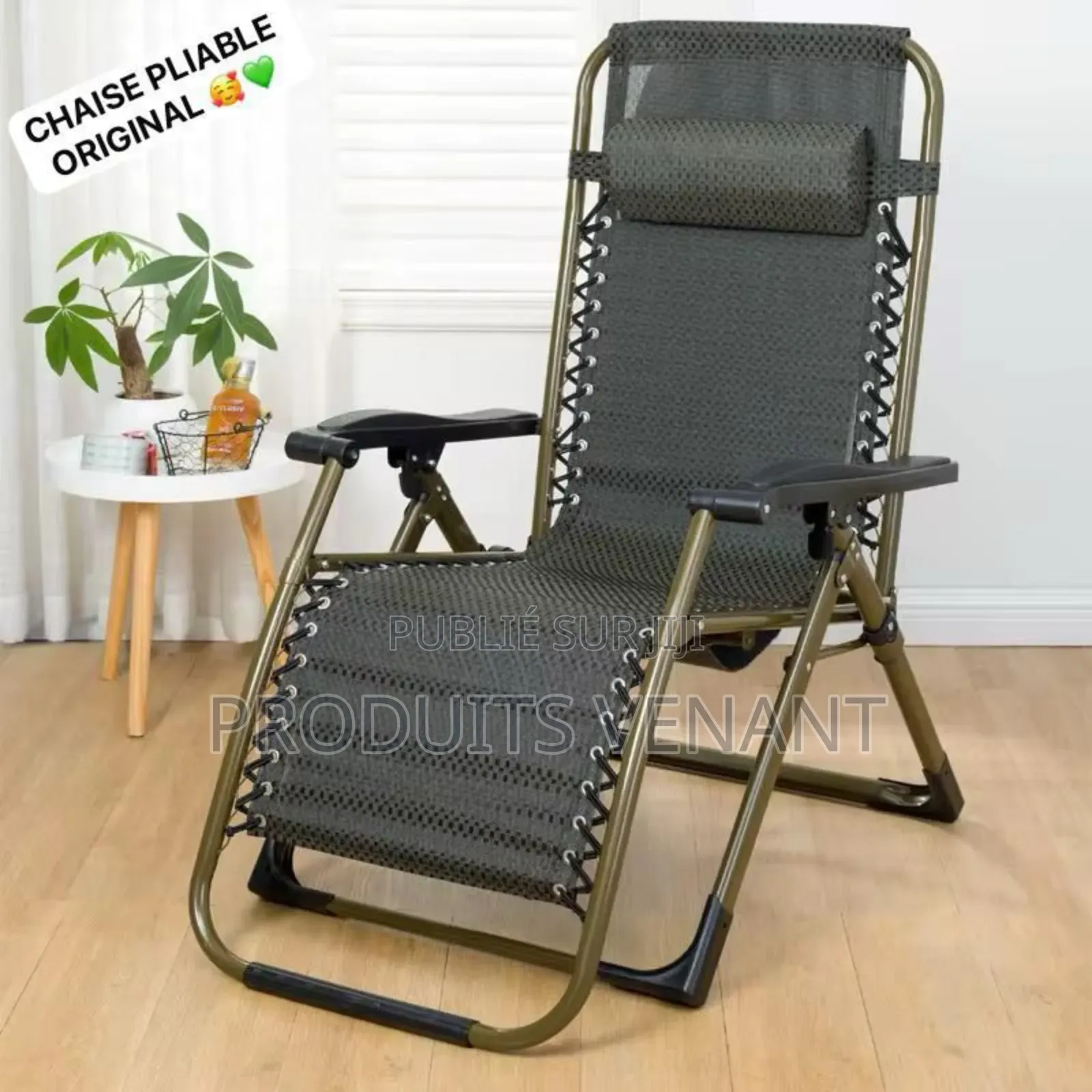 Chaise Pliable