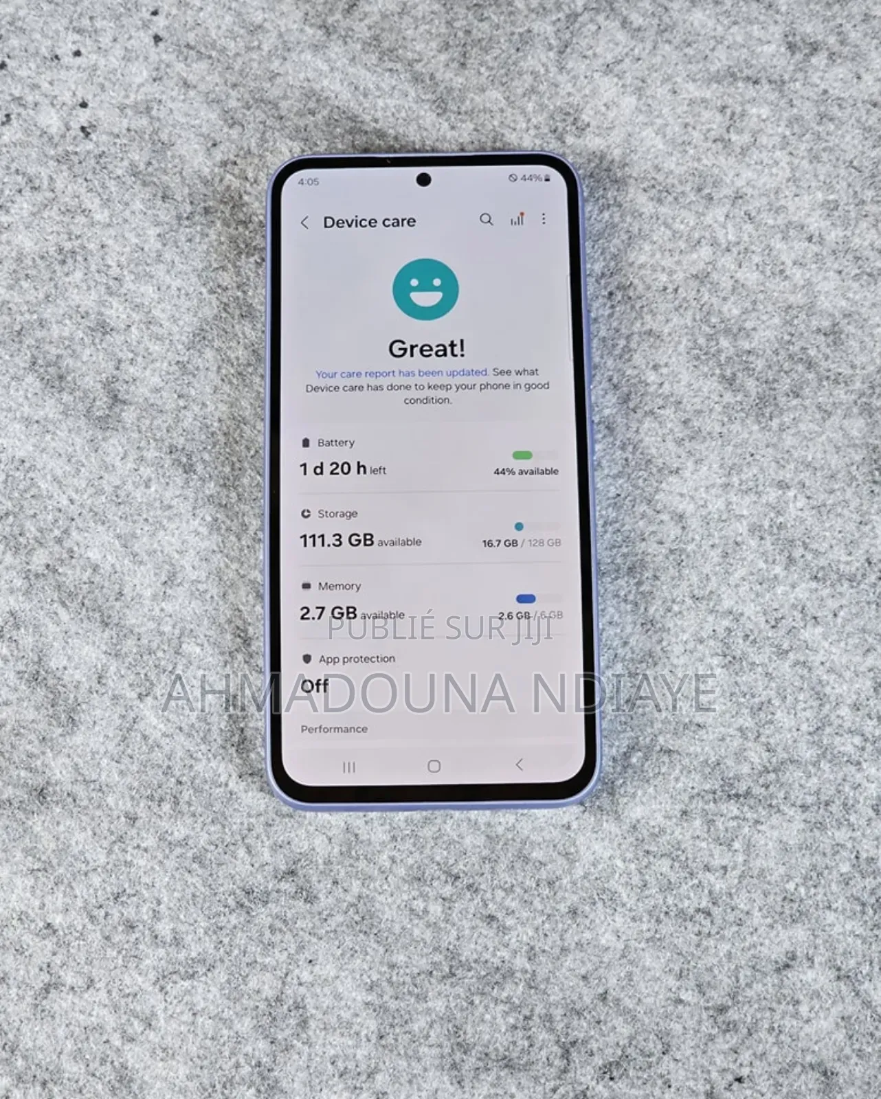 New Samsung Galaxy A54 5G 128 GB Violet