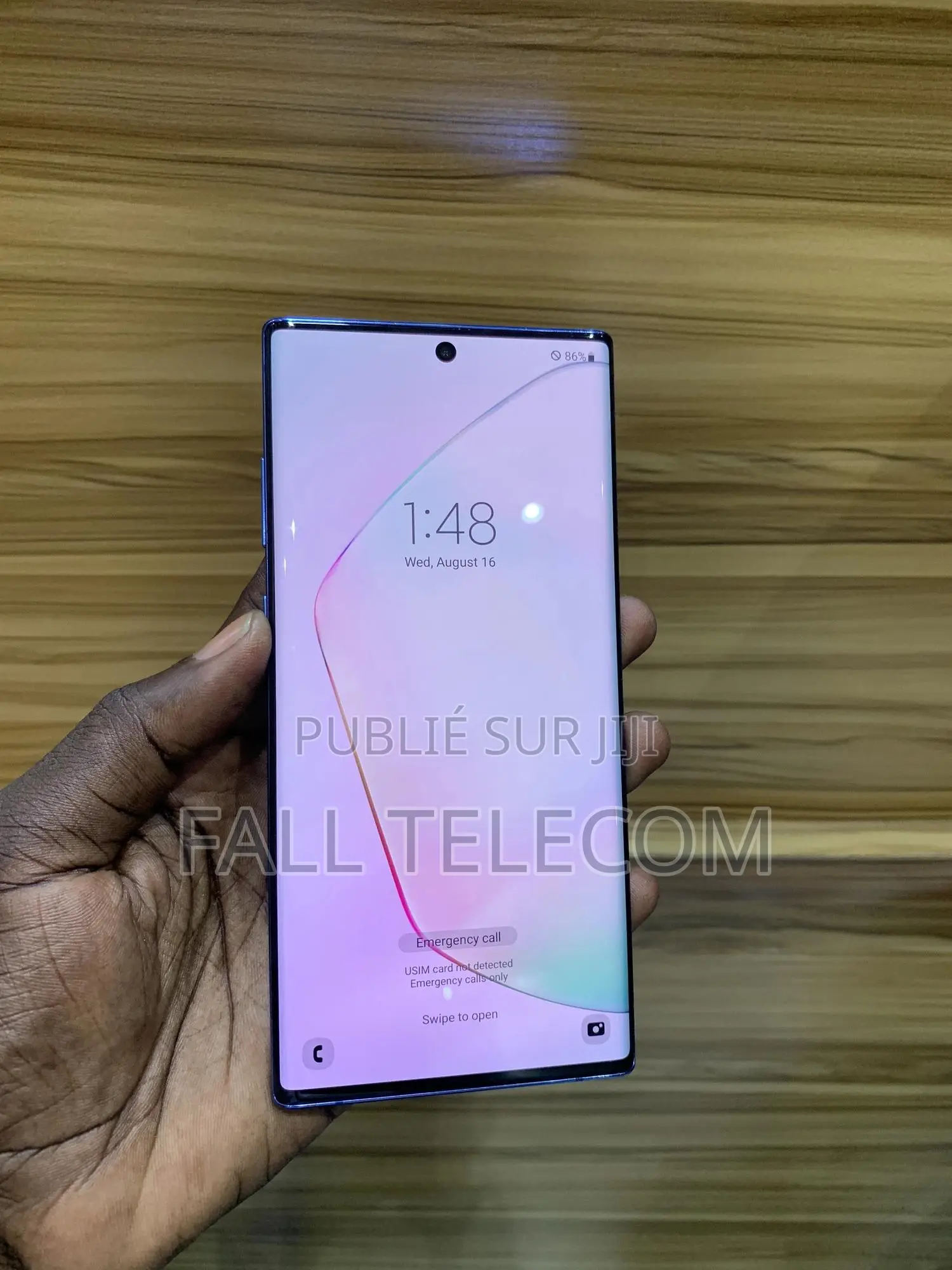 Neuf Samsung Galaxy Note 10 Plus 5G 256 GB Bleu