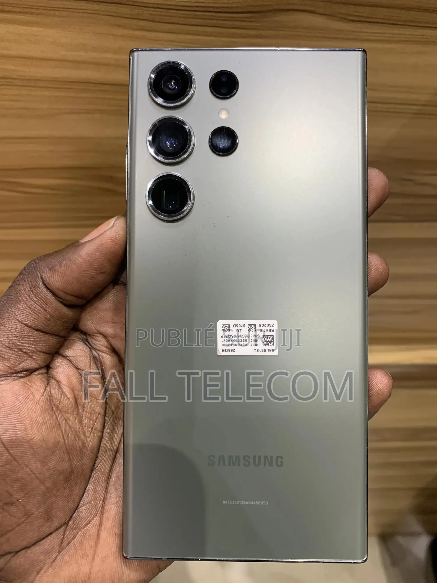 New Samsung Galaxy S23 Ultra 256 GB Black