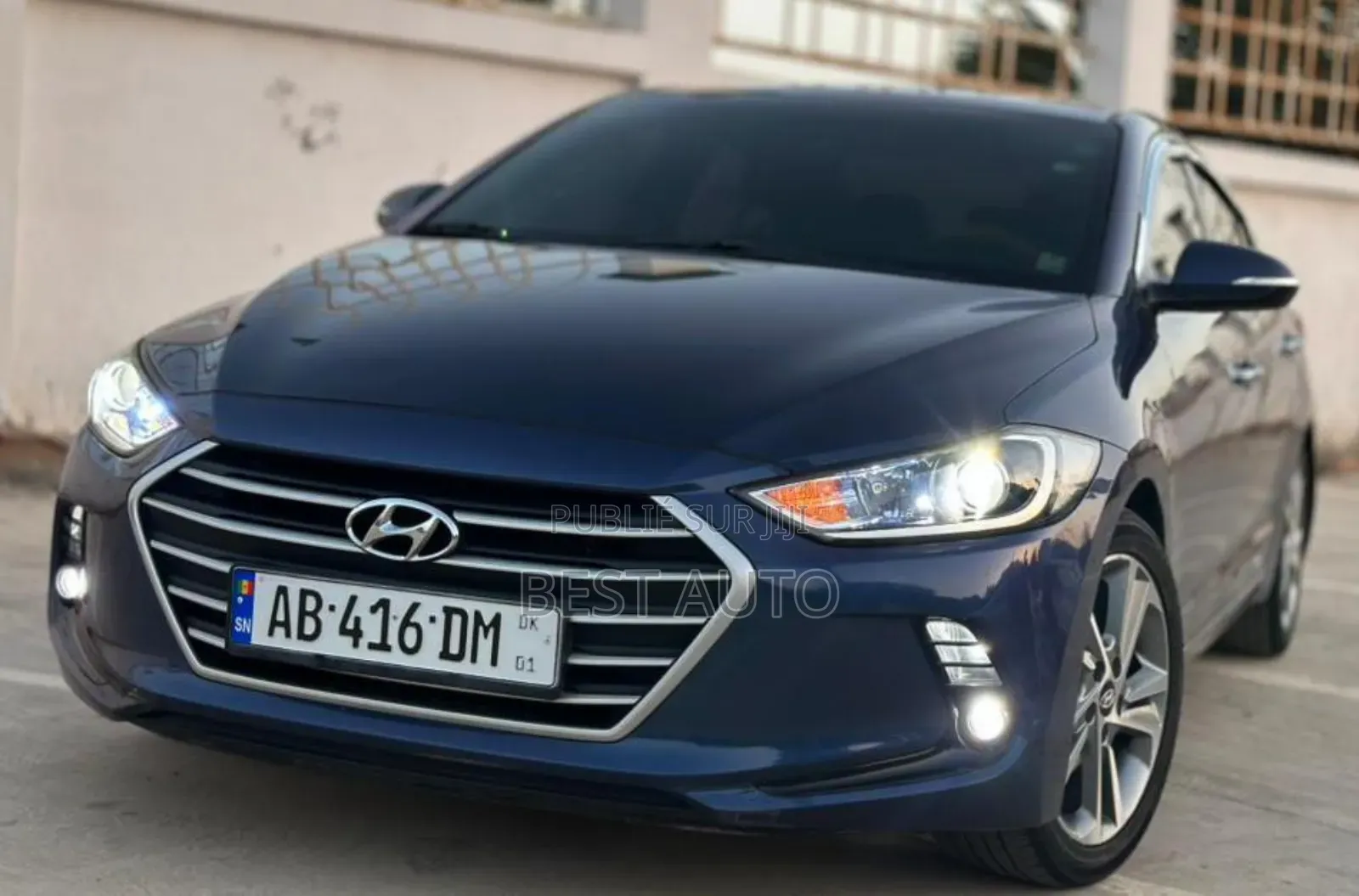 Hyundai Avante 2017 Blue