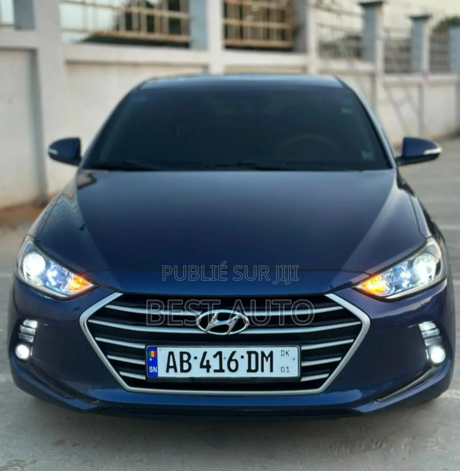 Hyundai Avante 2017 Blue
