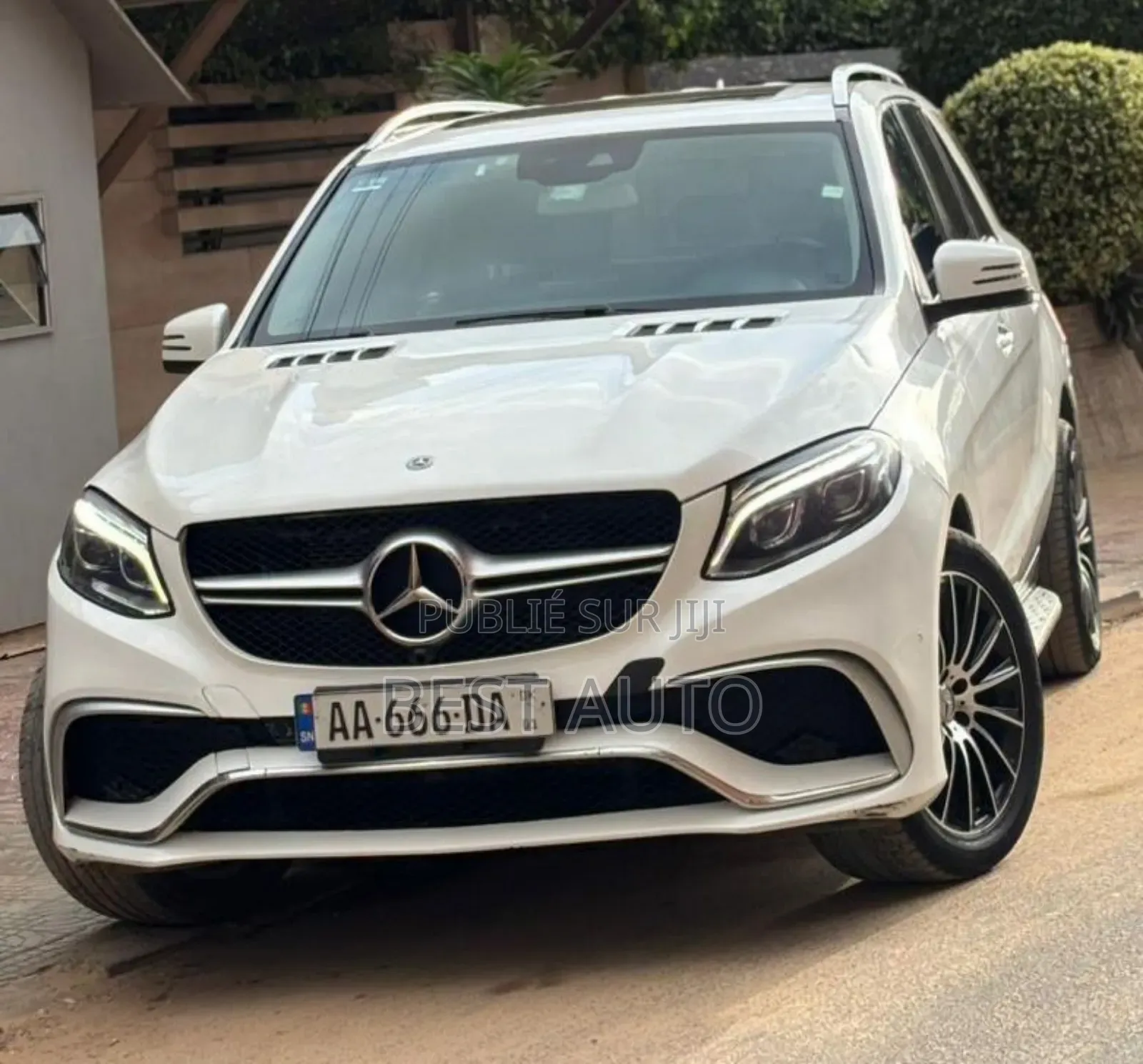 Mercedes-Benz GLE-Class 2016 Blanc