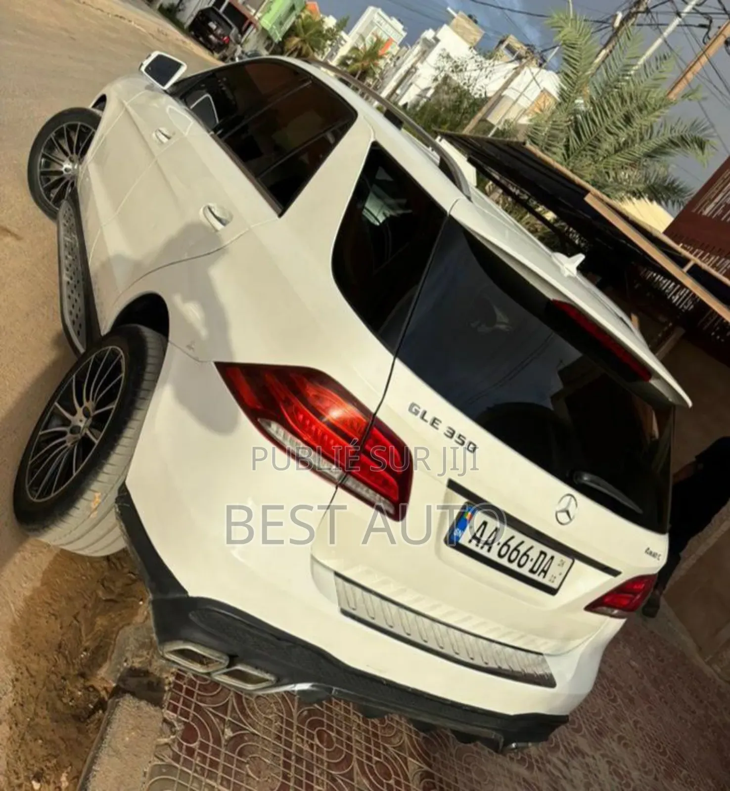 Mercedes-Benz GLE-Class 2016 Blanc