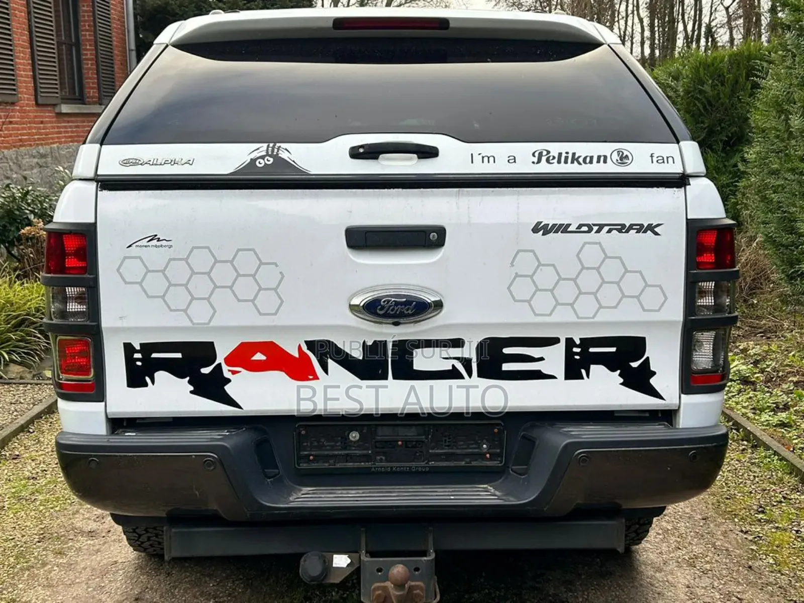 Ford Ranger Wildtrak 2018 Blanc