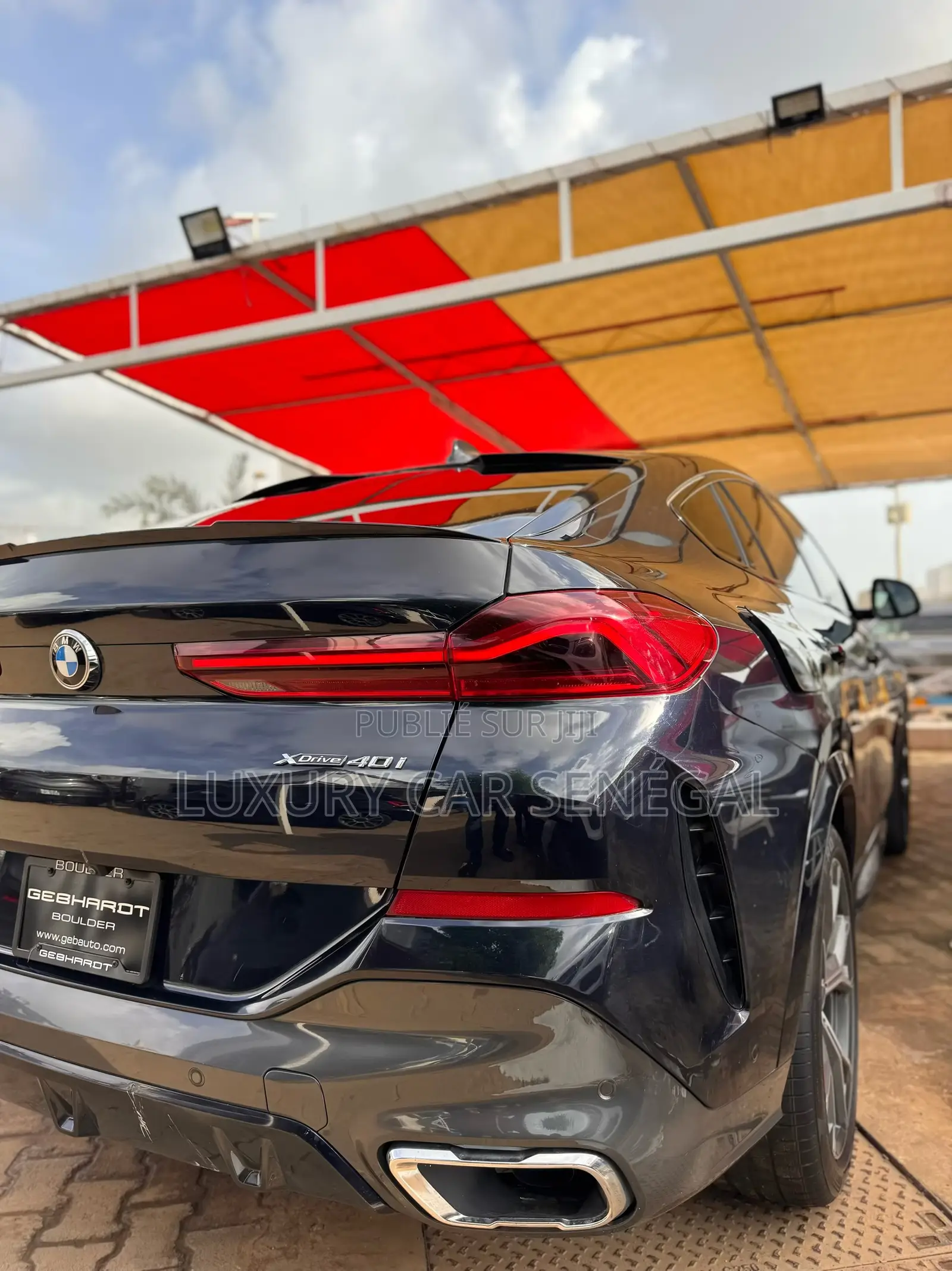 BMW X6 xDrive40i 2021 Blue