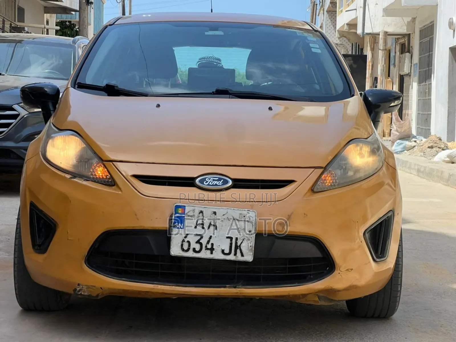 Ford Fiesta 2013 Jaune