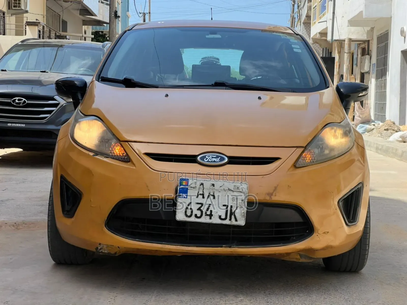 Ford Fiesta 2013 Jaune