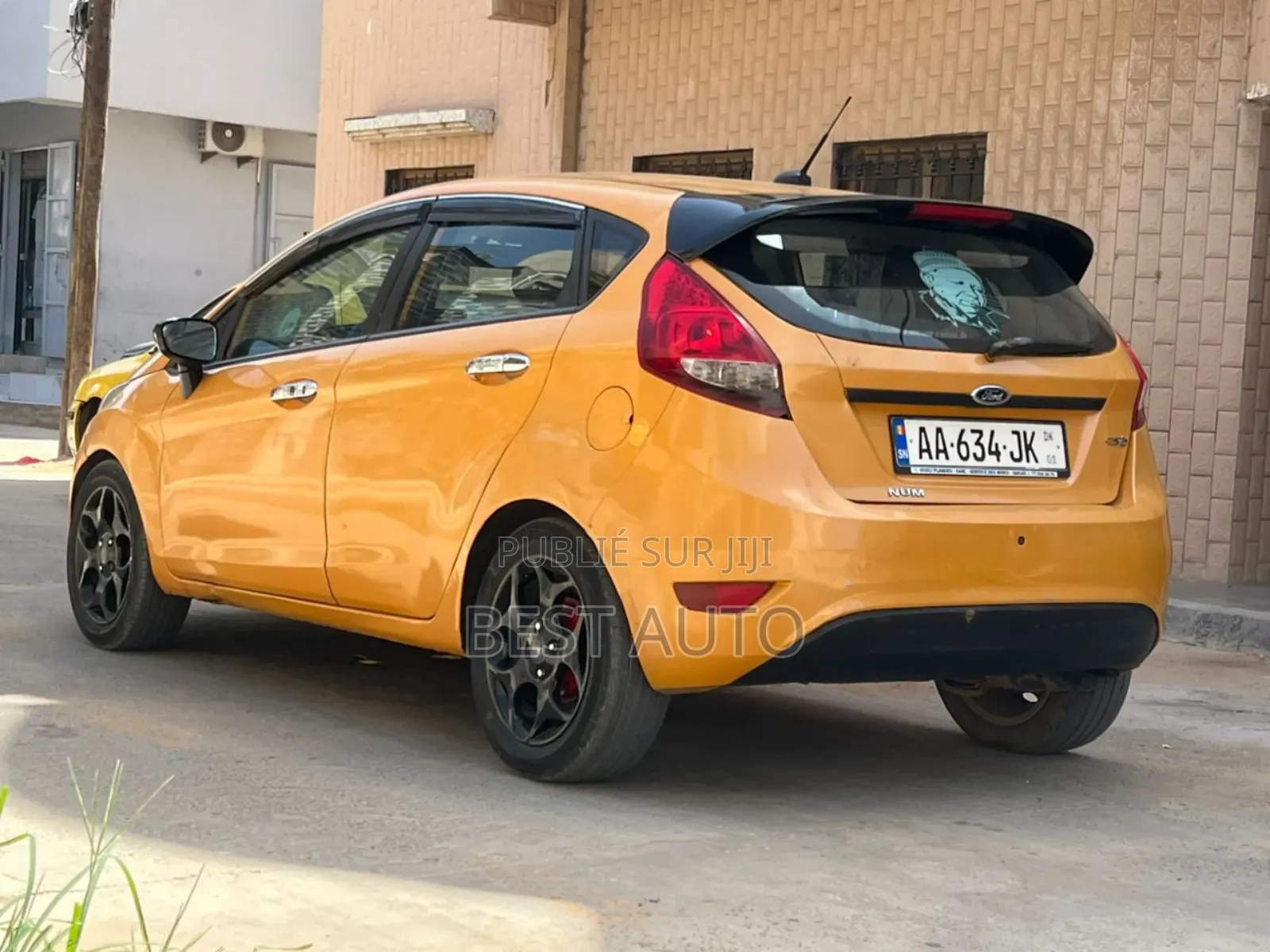 Ford Fiesta 2013 Jaune