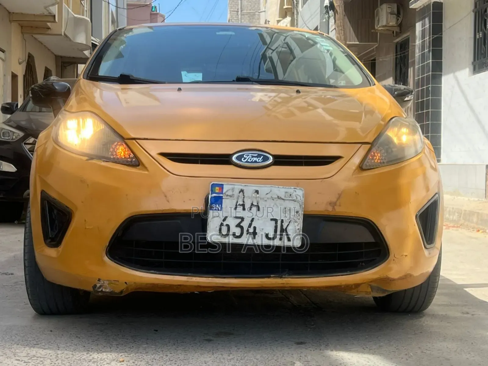 Ford Fiesta 2013 Jaune