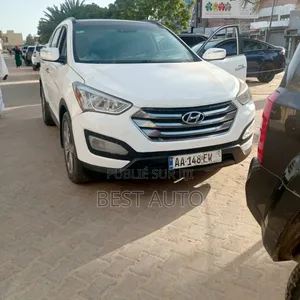 Photo - Hyundai Santa Fe 2013 Blanc