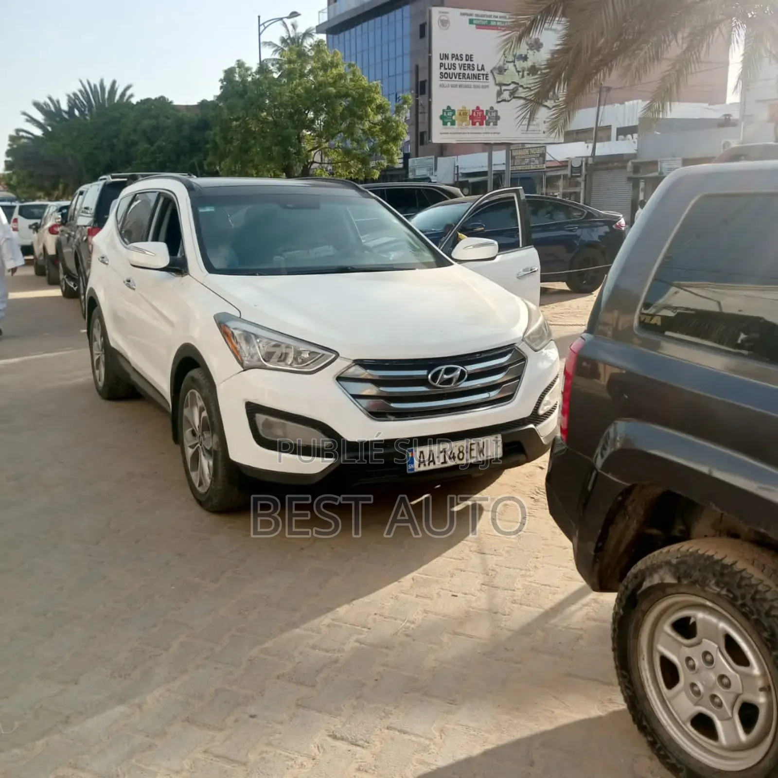 Hyundai Santa Fe 2013 Blanc