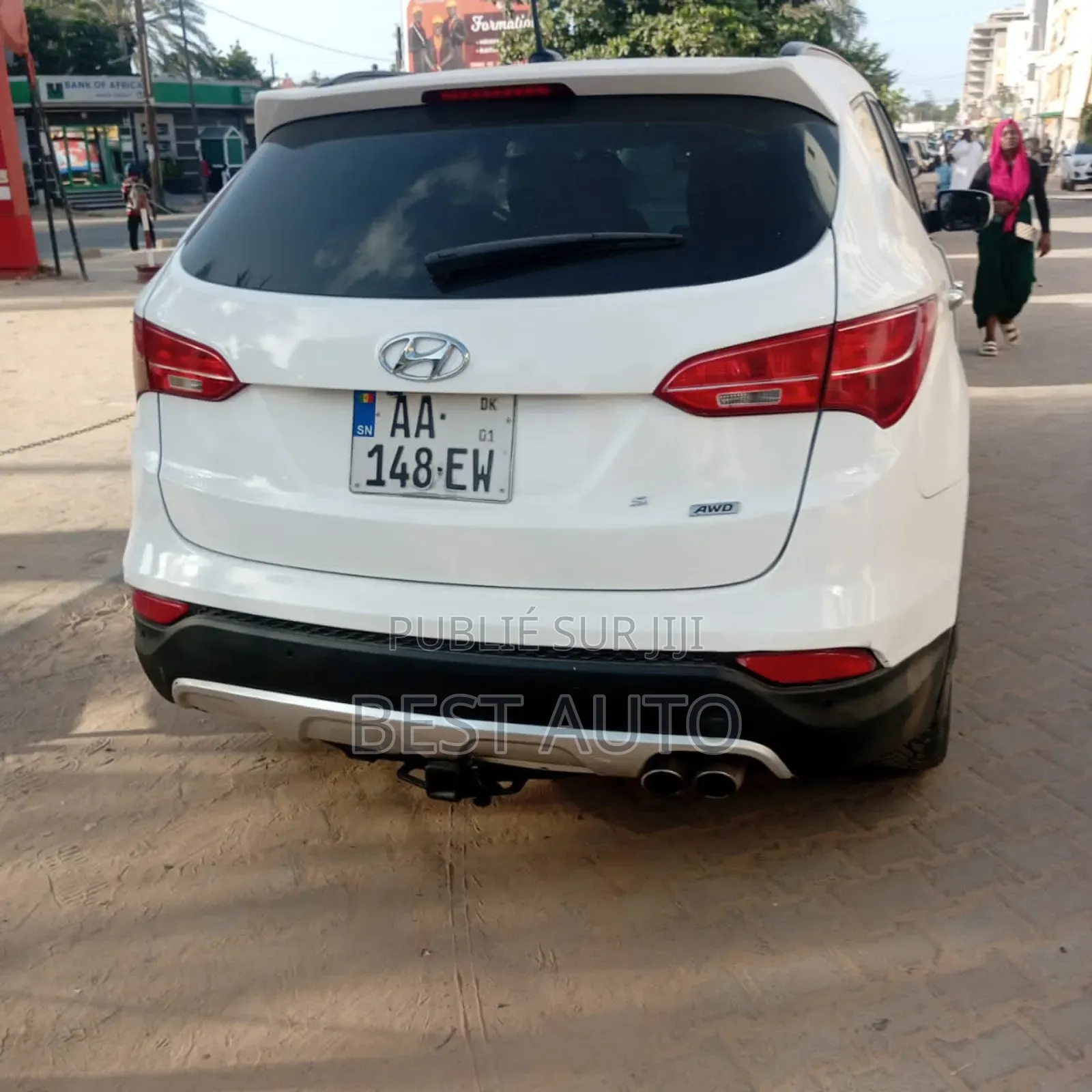 Hyundai Santa Fe 2013 Blanc