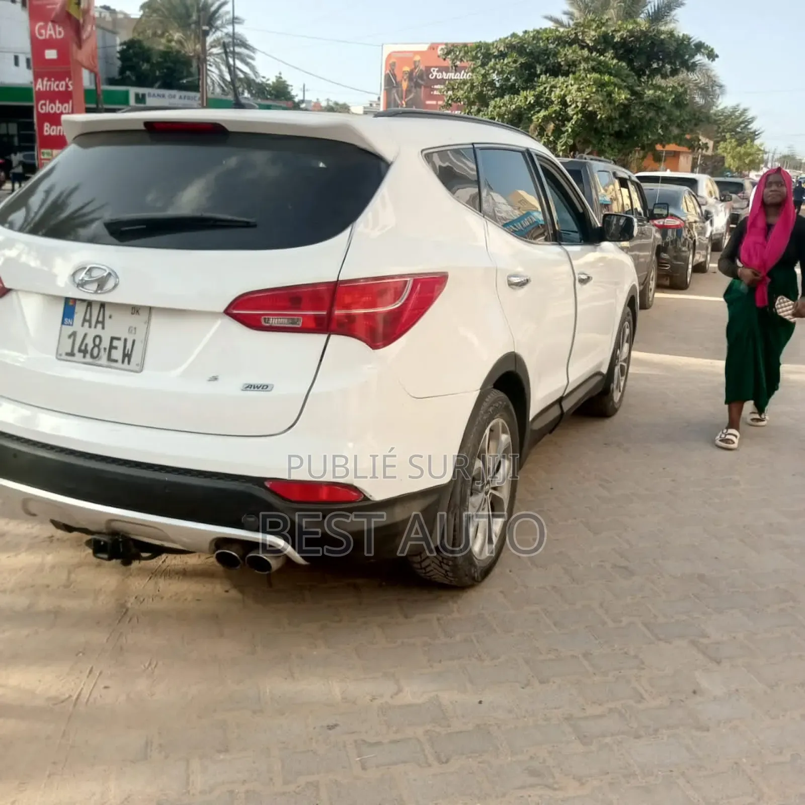 Hyundai Santa Fe 2013 Blanc