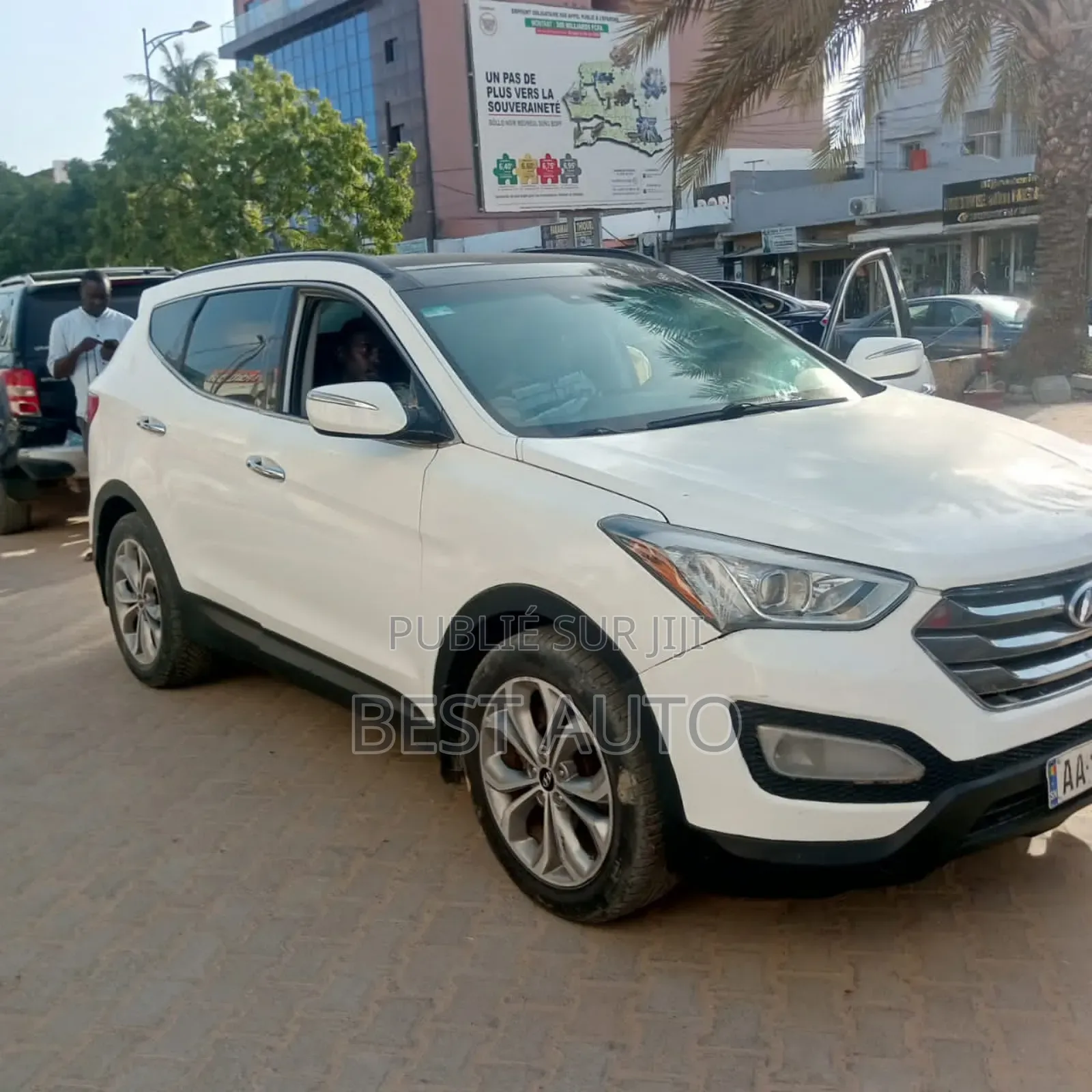 Hyundai Santa Fe 2013 Blanc