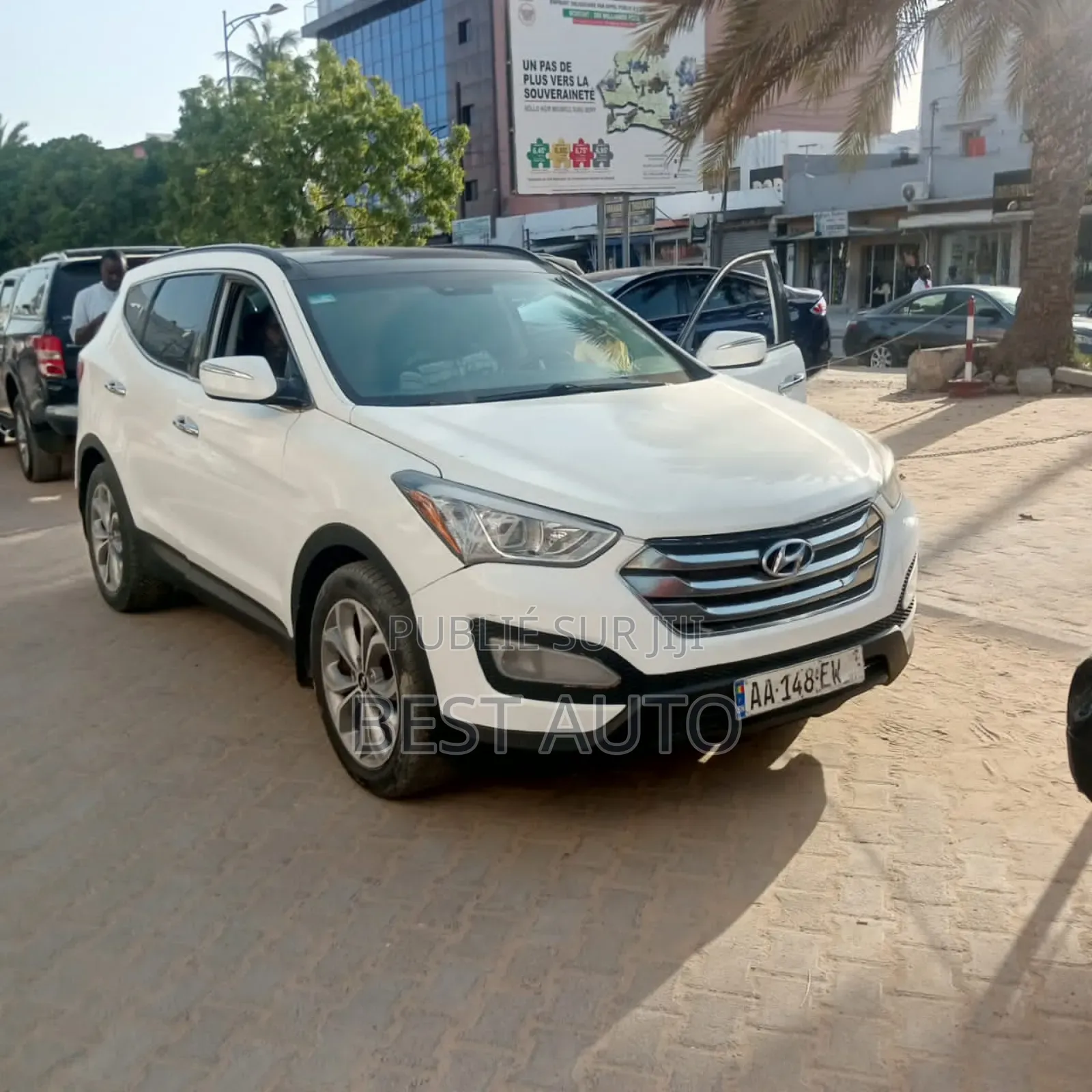 Hyundai Santa Fe 2013 Blanc