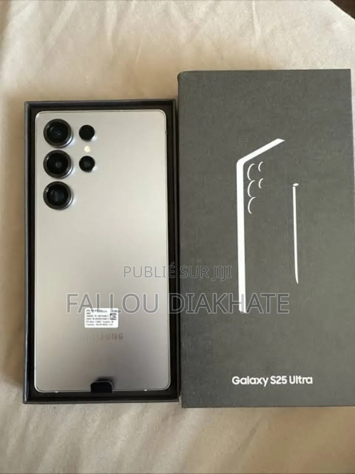 New Samsung Galaxy S25 Ultra 256 GB Black