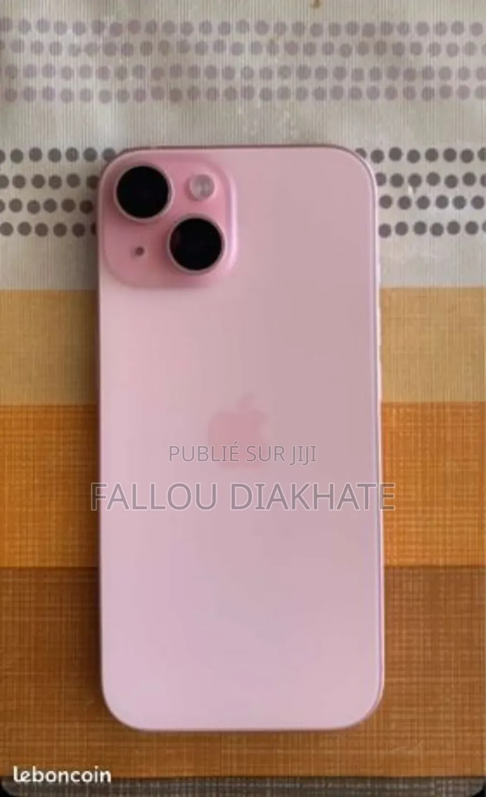 New Apple iPhone 15 Plus 256 GB Jaune