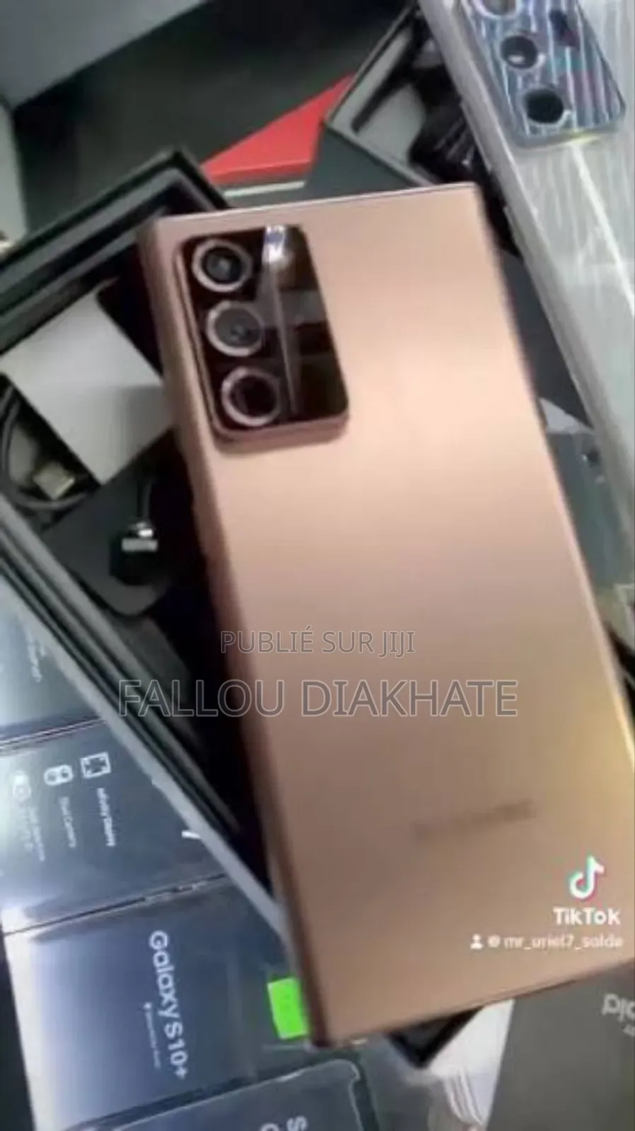 New Samsung Galaxy Note 20 Ultra 256 GB Doré