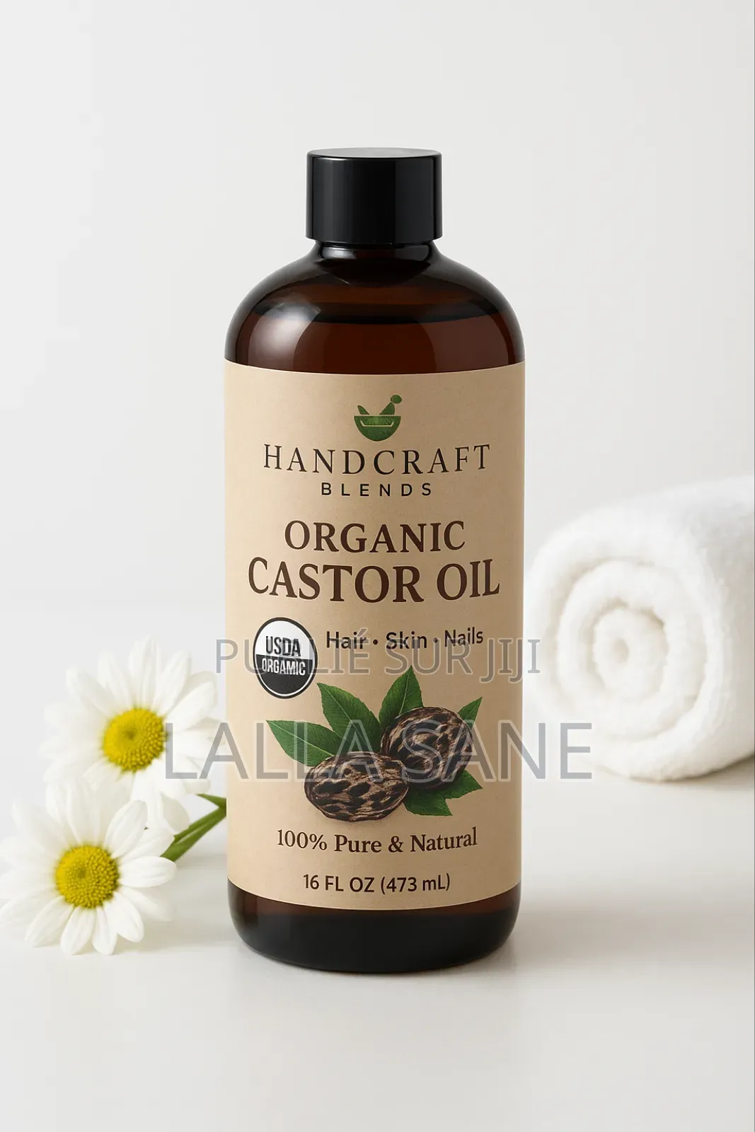 Huil De Ricin (Peau. Cheveux . Ongles