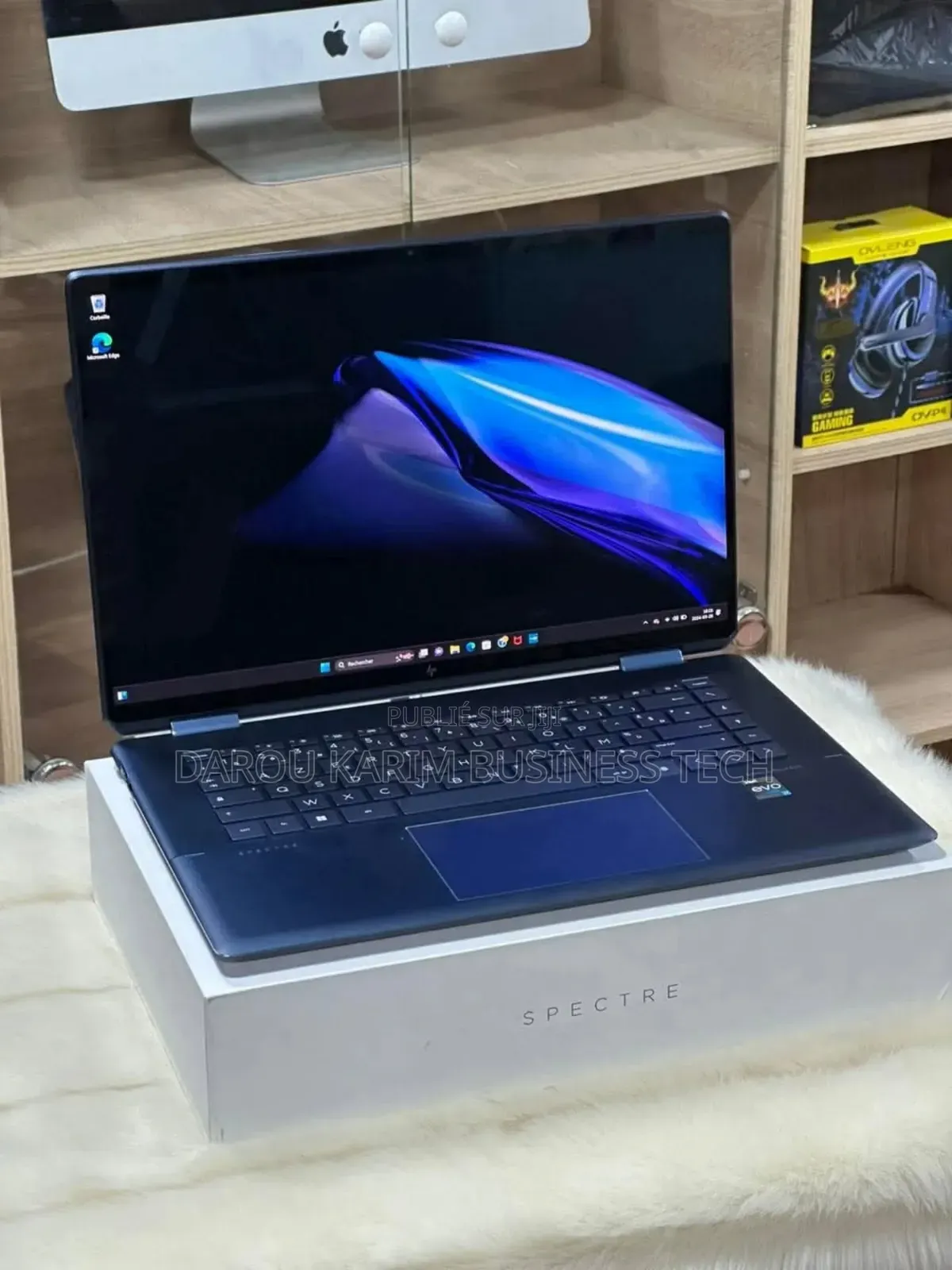 New Ordinateur Portable HP Spectre X360 16GB Intel Core I7 SSD 512GB