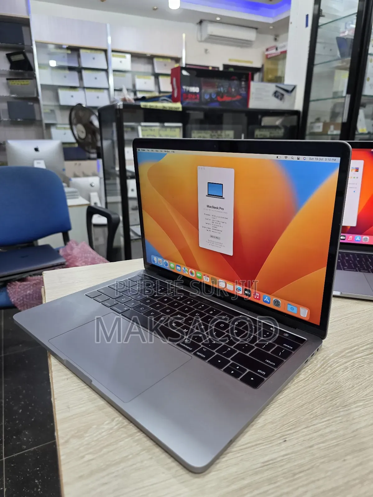 Ordinateur Portable Apple MacBook Pro 2017 16GB Intel Core I7 SSD 512GB