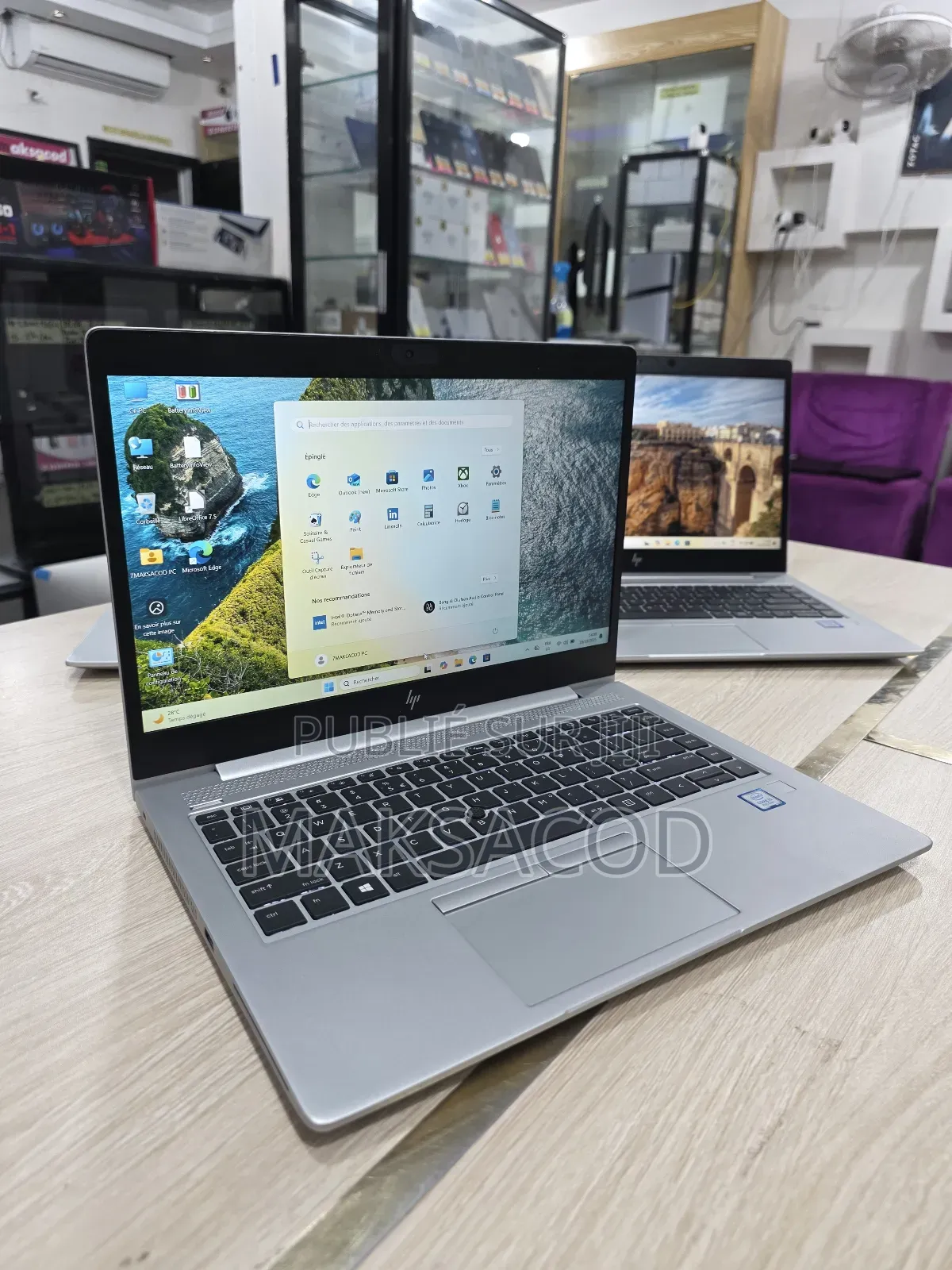 Ordinateur Portable HP EliteBook 840 G5 16GB Intel Core I5 SSD 256GB