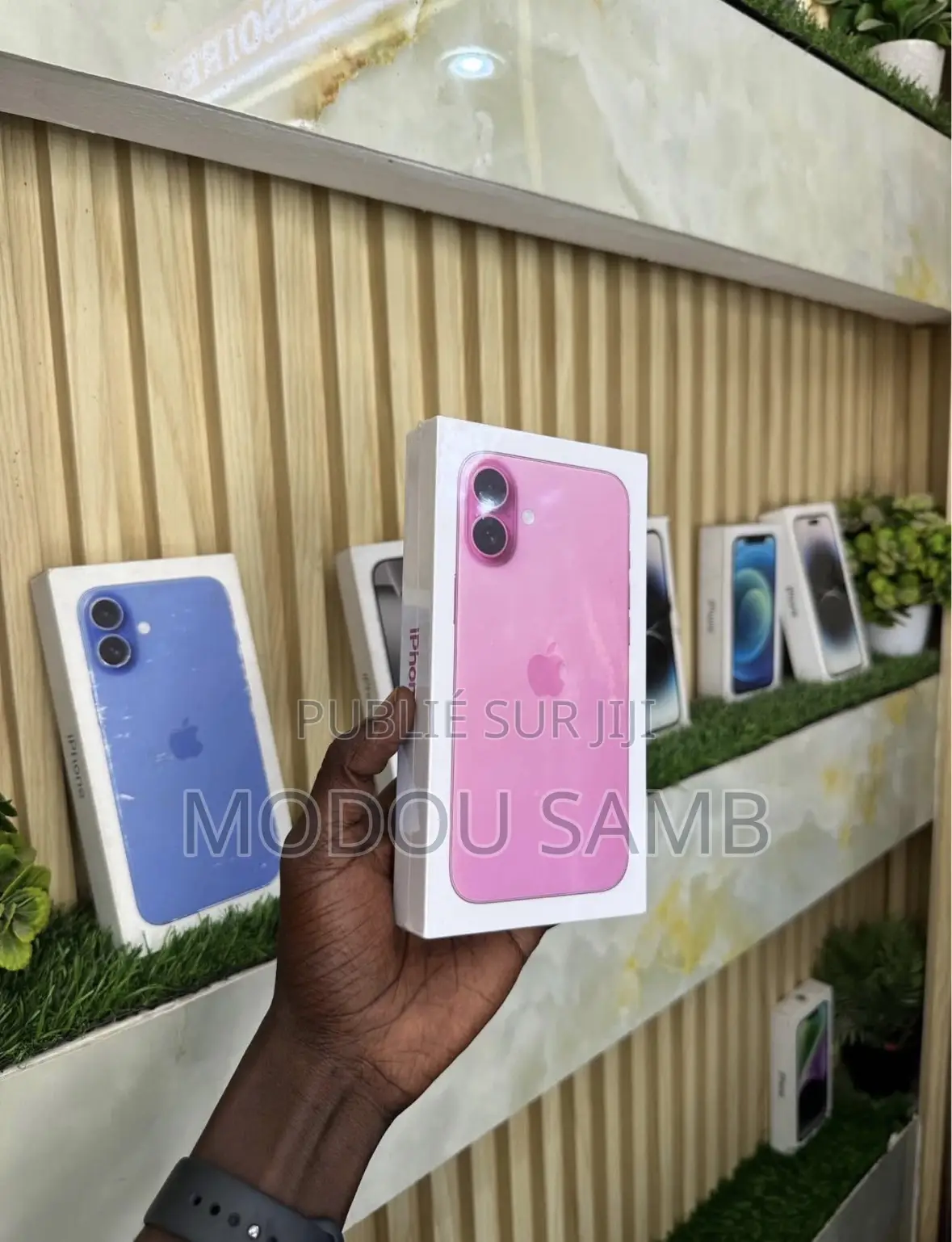 New Apple iPhone 16 Plus 256 GB Or rose