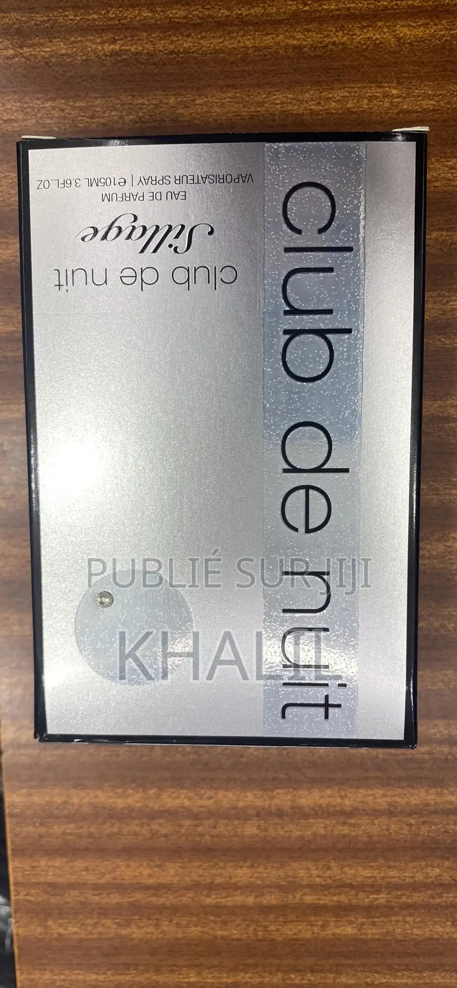 Parfum Homme Club De Nuit Sillage