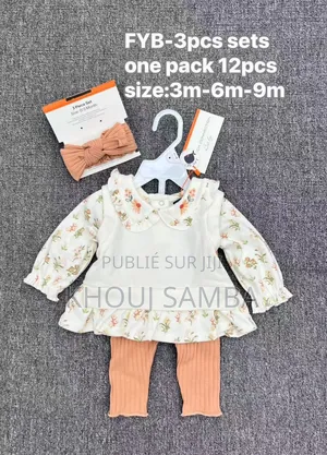 Ensemble 3 Sets Filles