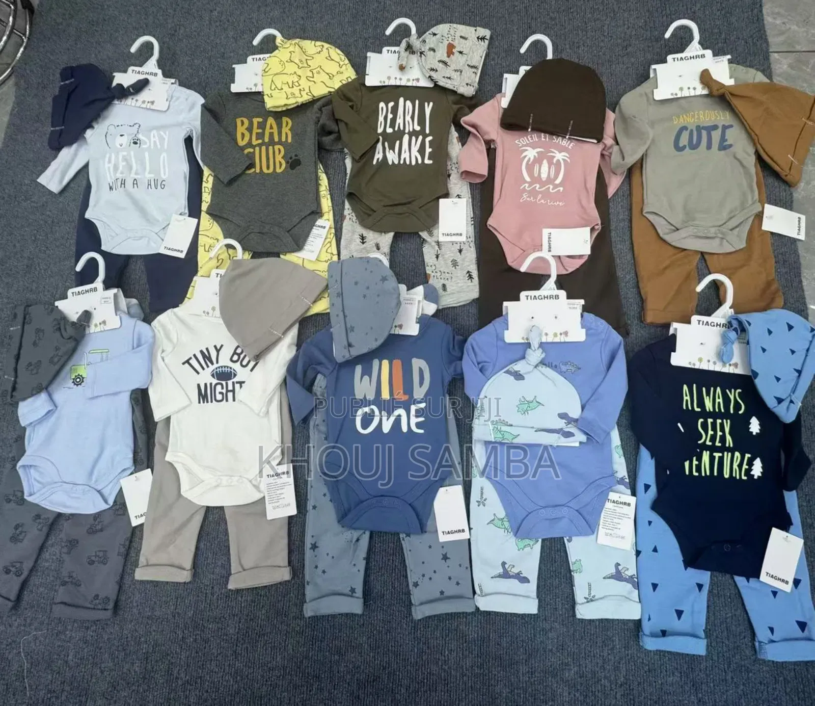 Ensemble 4 Pièces Manches Longues