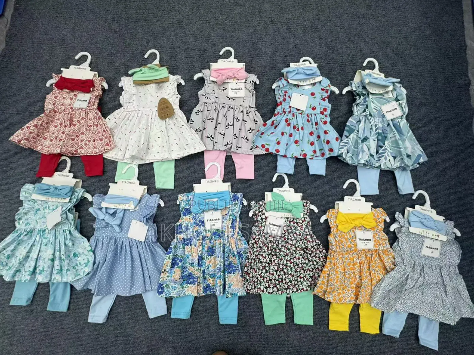 Ensemble 3 Pièces Robes Pantalons