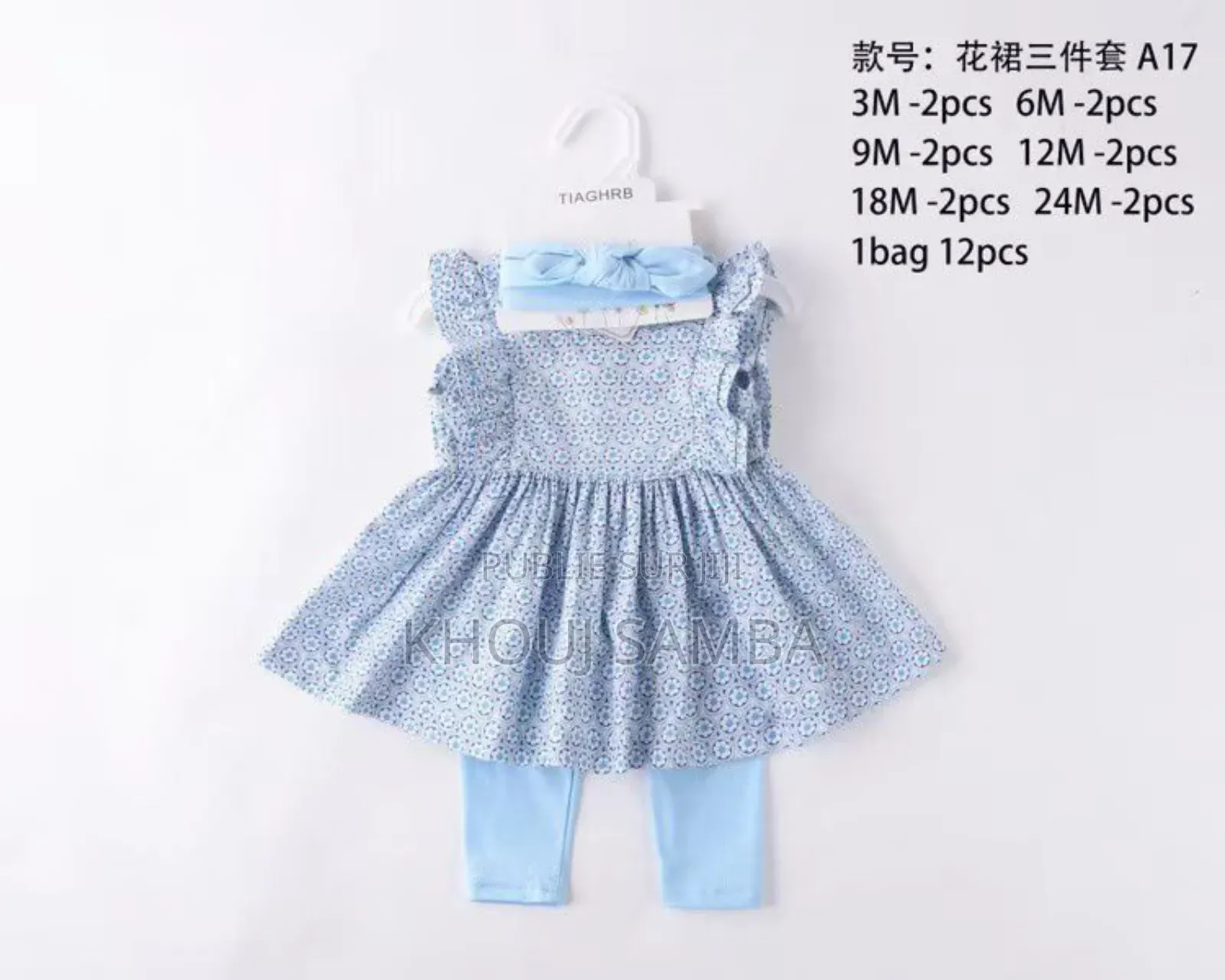 Ensemble 3 Pièces Robes Pantalons