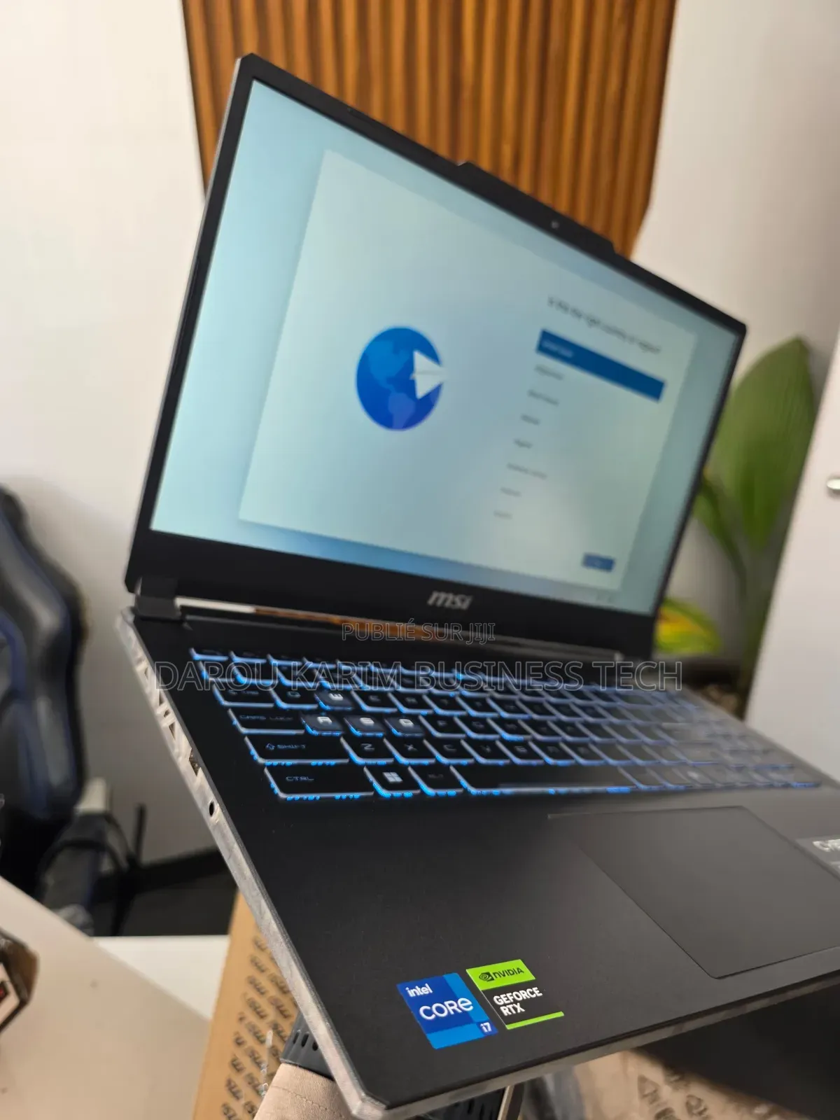 New Ordinateur Portable MSI Cyborg 15 32GB Intel Core I7 SSD 512GB