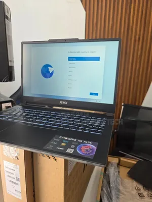 New Ordinateur Portable MSI Cyborg 15 32GB Intel Core I7 SSD 512GB