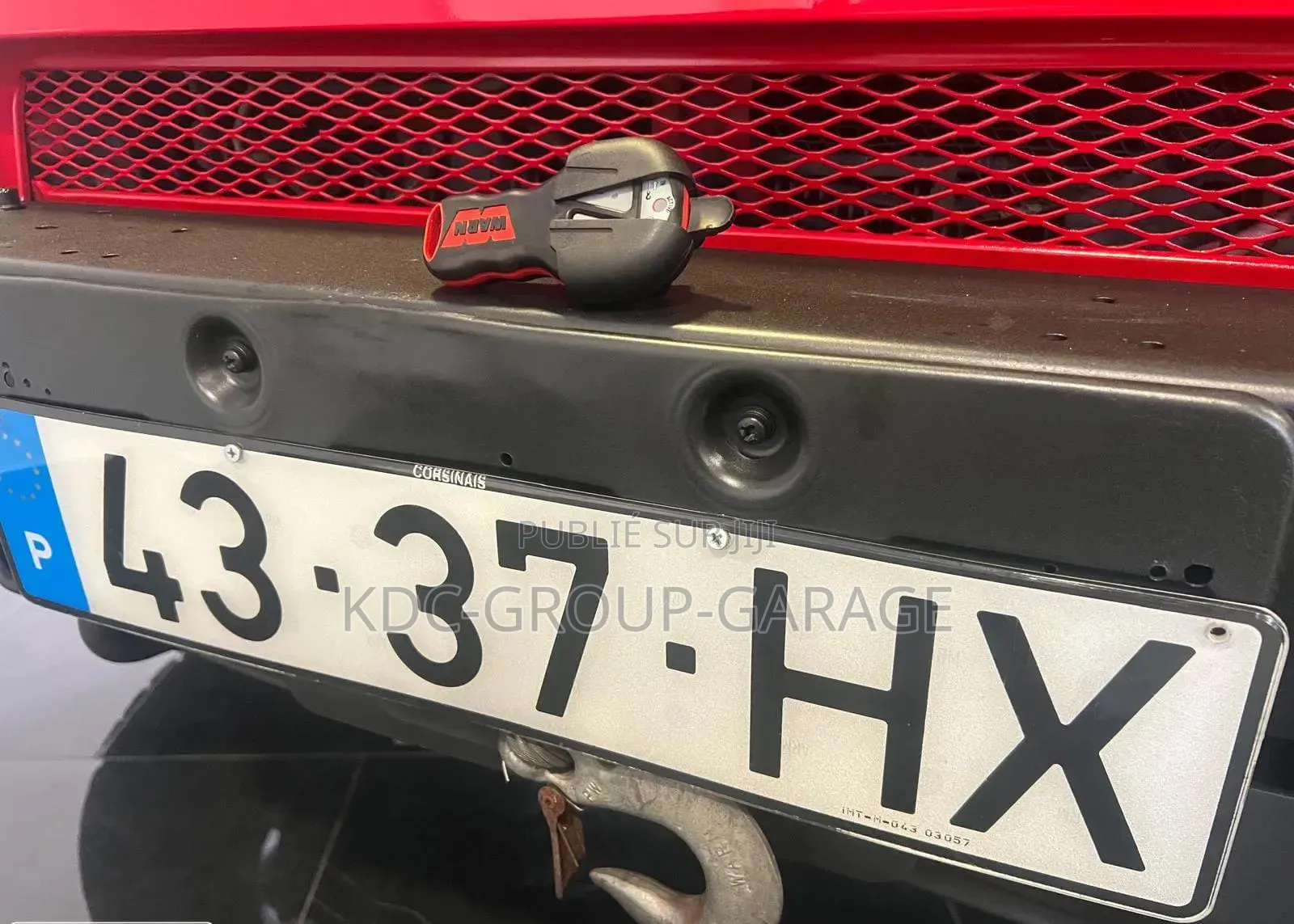 Mitsubishi Pajero Junior 1997 Rouge