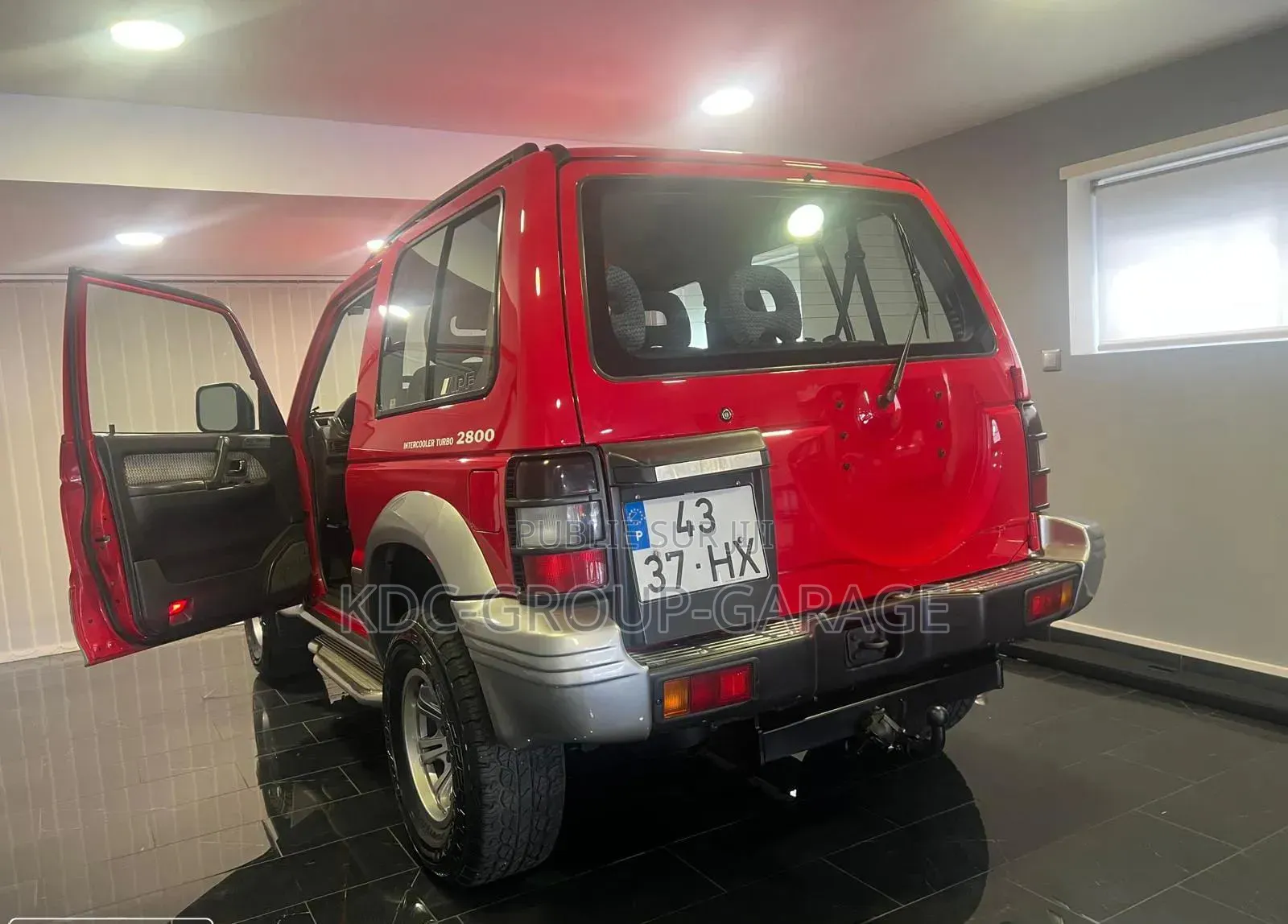 Mitsubishi Pajero Junior 1997 Rouge