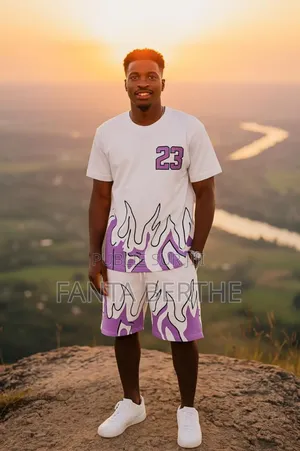 Ensemble Short T-Shirt Fluo Style Streetwear Homme (3 Couleurs)