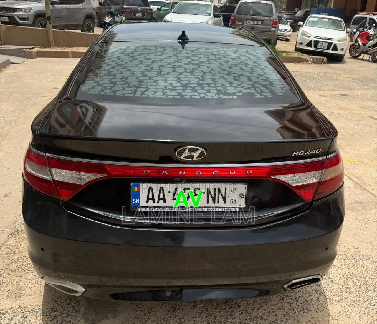 Hyundai Grandeur 2016 Black