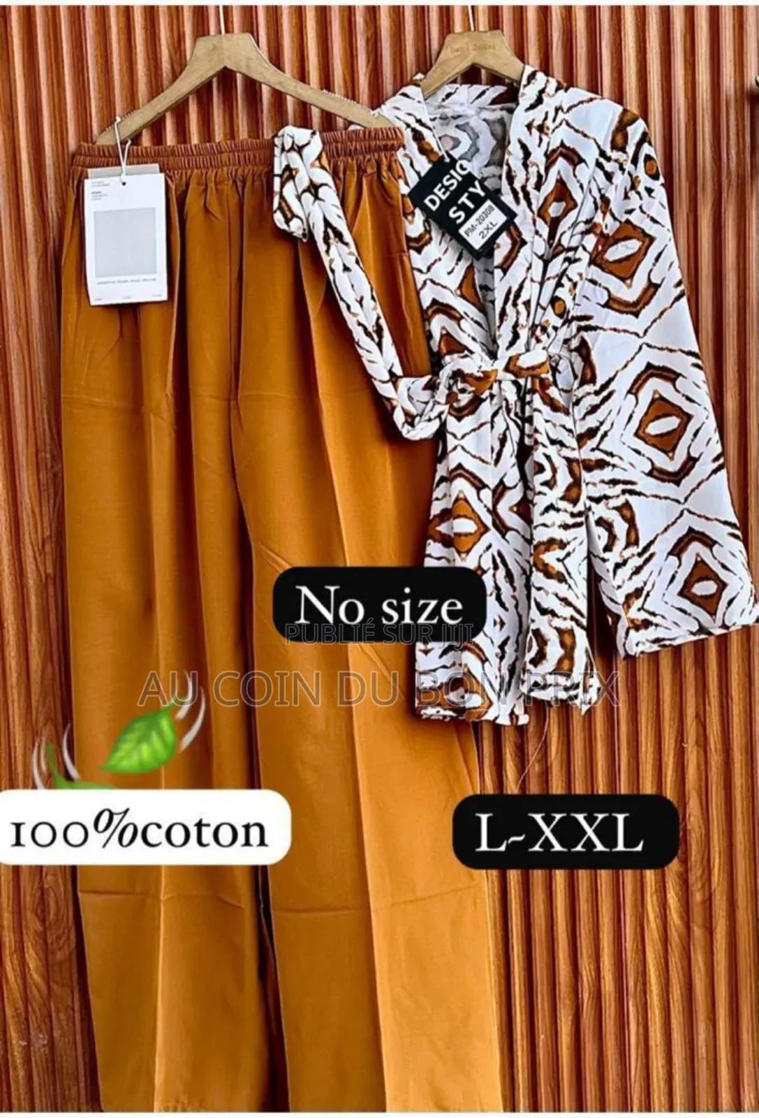 Ensemble Coton Et Confortable