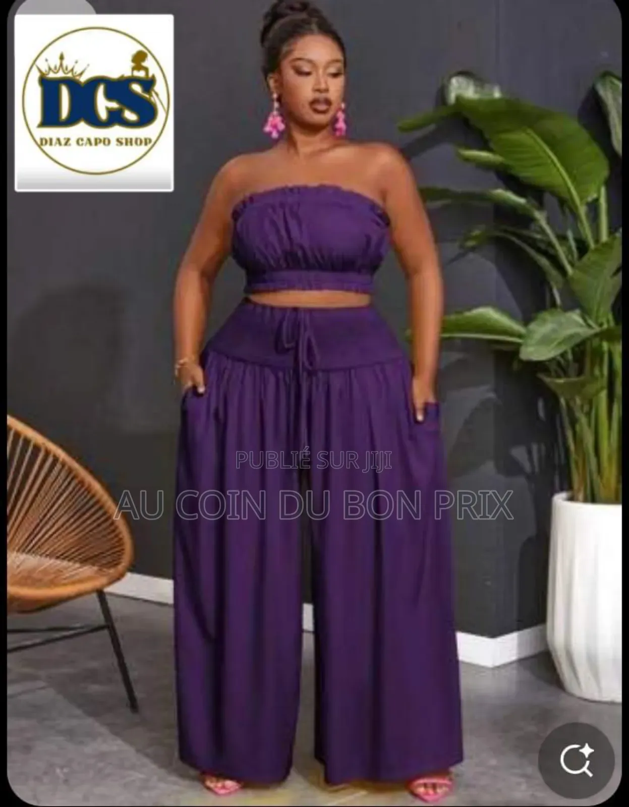 Ensemble Crop Top Très Jolie