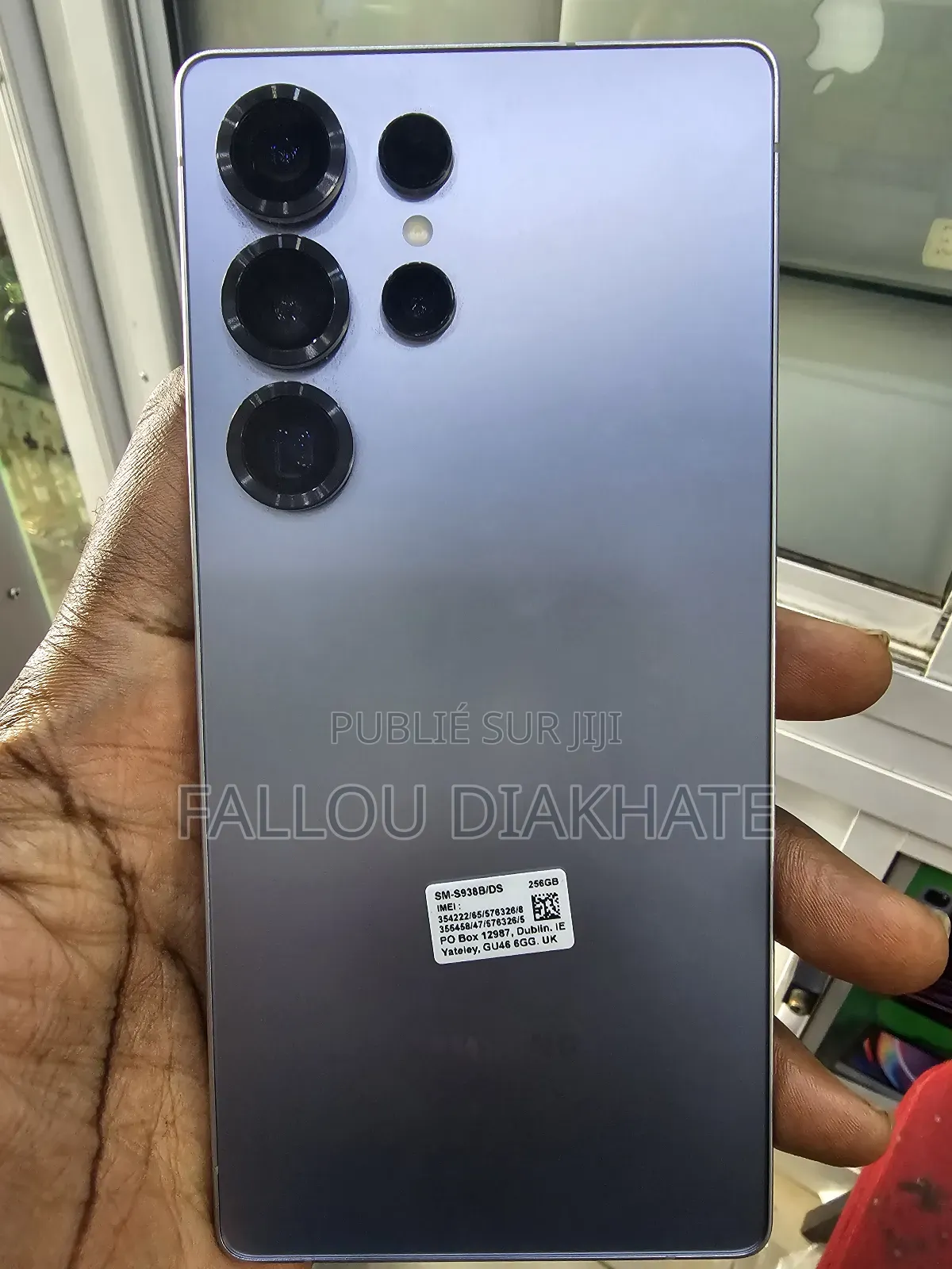 New Samsung Galaxy S25 Ultra 256 GB Argenté