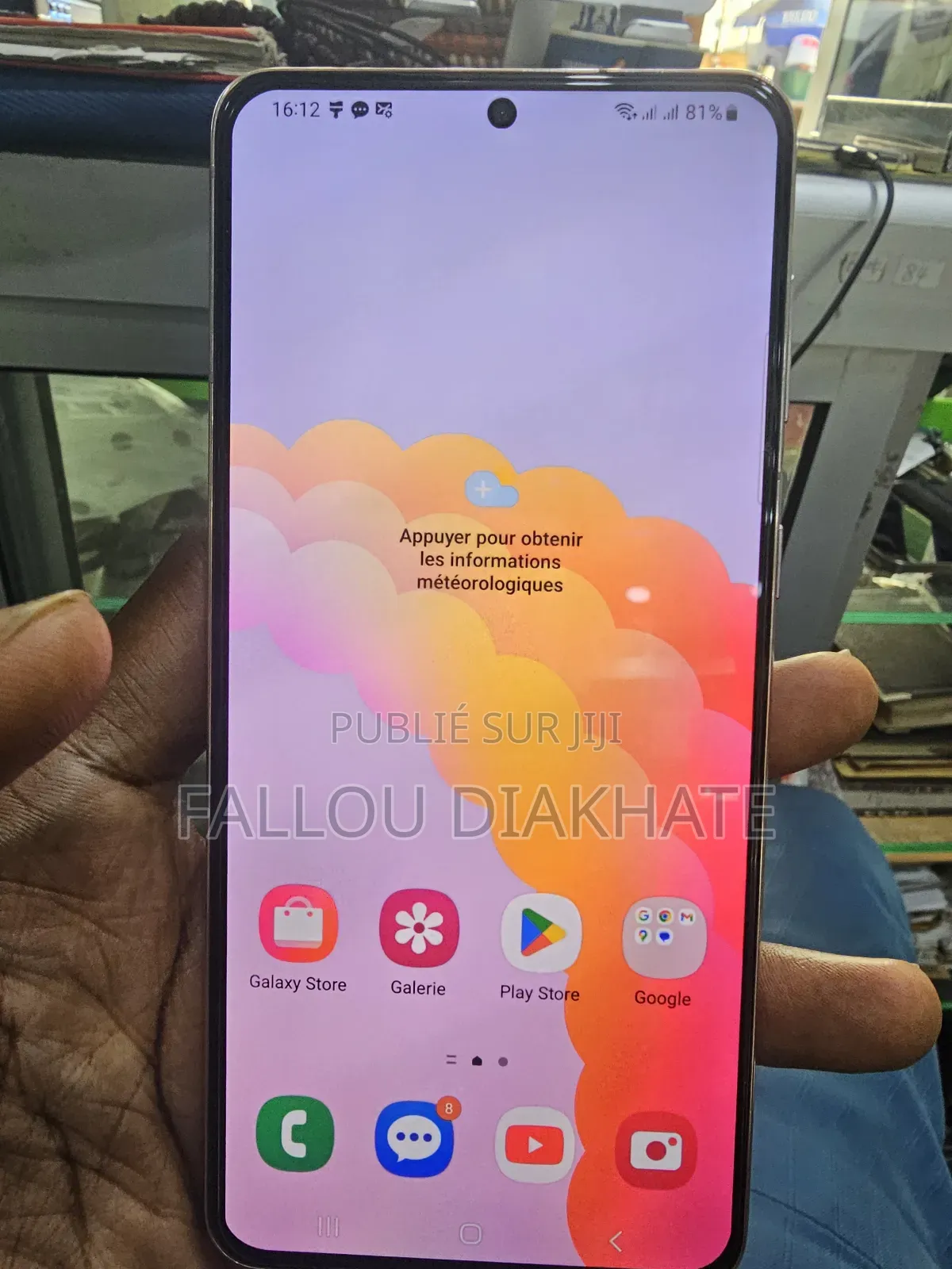 New Samsung Galaxy S21+ 5G 256 GB Argenté